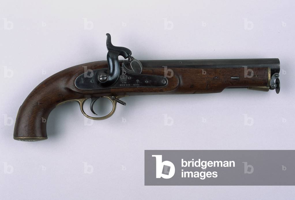Pattern 1842 .753 inch Percussion Pistol, 1845