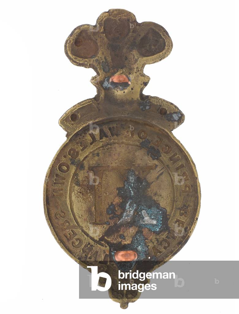 Bit boss, 11th (The Prince of Waless Own) Bengal Lancers, 1876-1903 (brass)