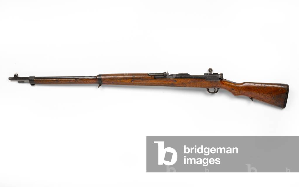 Arisaka Type 99 7.7 mm bolt action magazine rifle used by the Japanese Army (rifle, bolt action, Arisaka, 7.7 mm Type 99)