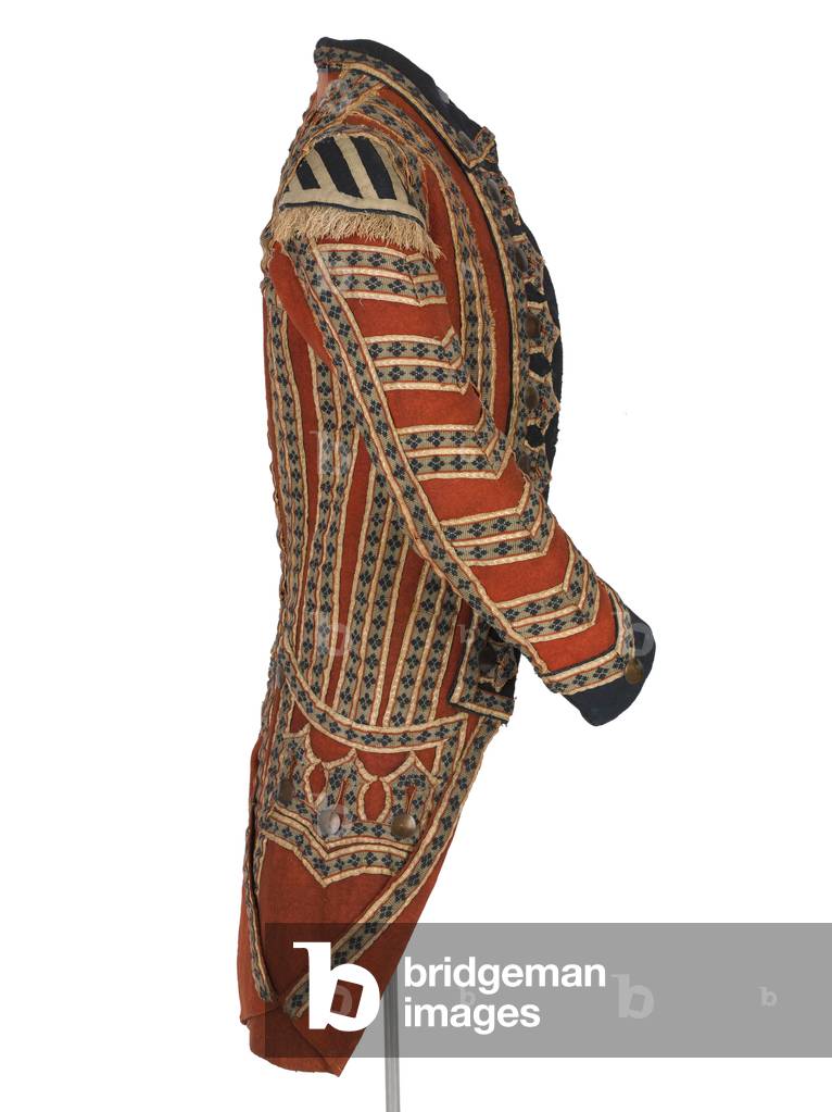 Drummers coat, 1st Regiment of Foot Guards, 1780 circa (fabric)