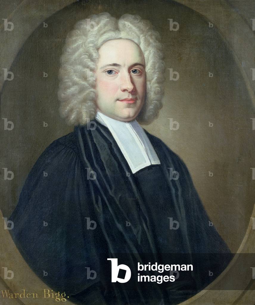 Image of Painting depicting Warden Henry W. Bigg (oil on canvas), 18th century by Thomas Gibson