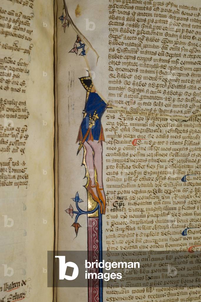 Ms. New Coll 242, f.178r, 'Commentary on Aristotle’s Politics' by Walter Burley (pen & ink on vellum)