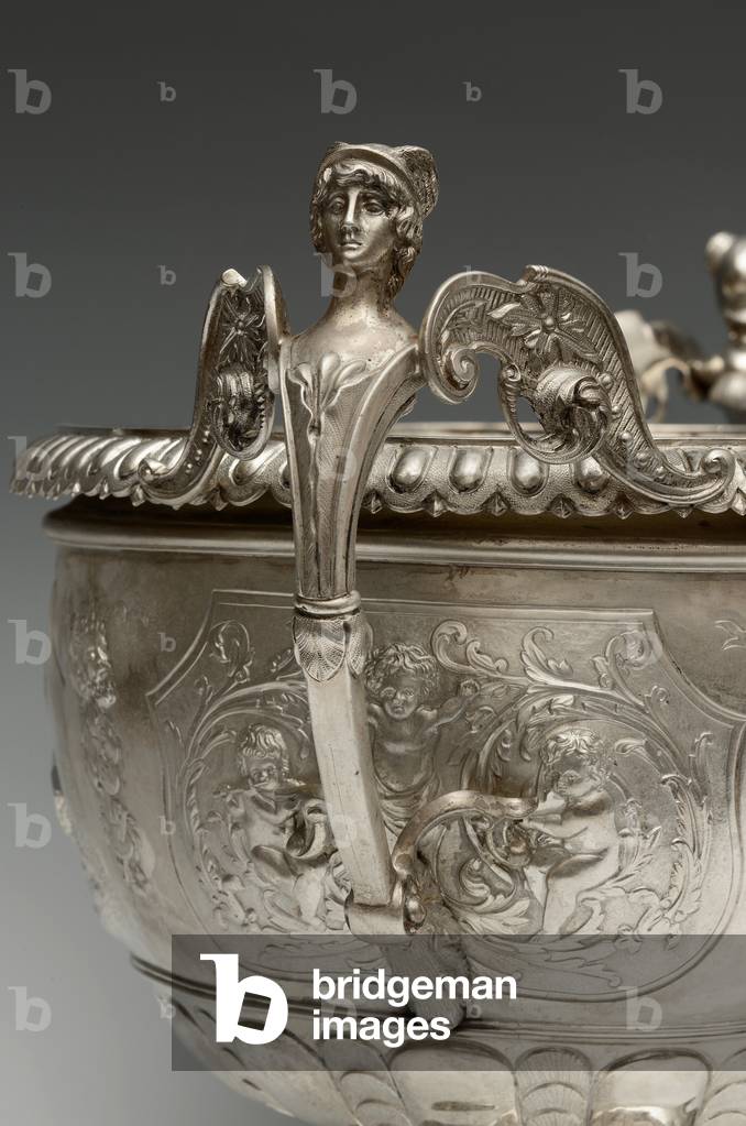 Punch bowl, c.1891-92 (silver)