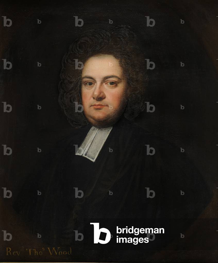Image of Painting depicting Rev. Thomas Wood (oil on canvas), 18th century by Thomas Gibson