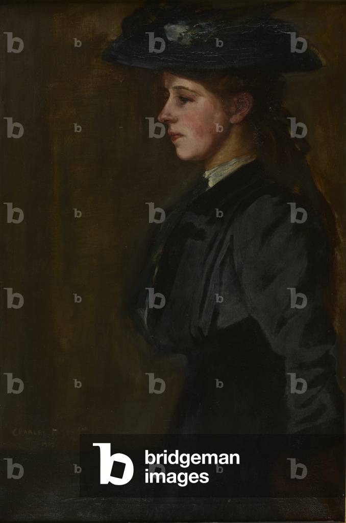 Miss Elizabeth (oil on canvas)