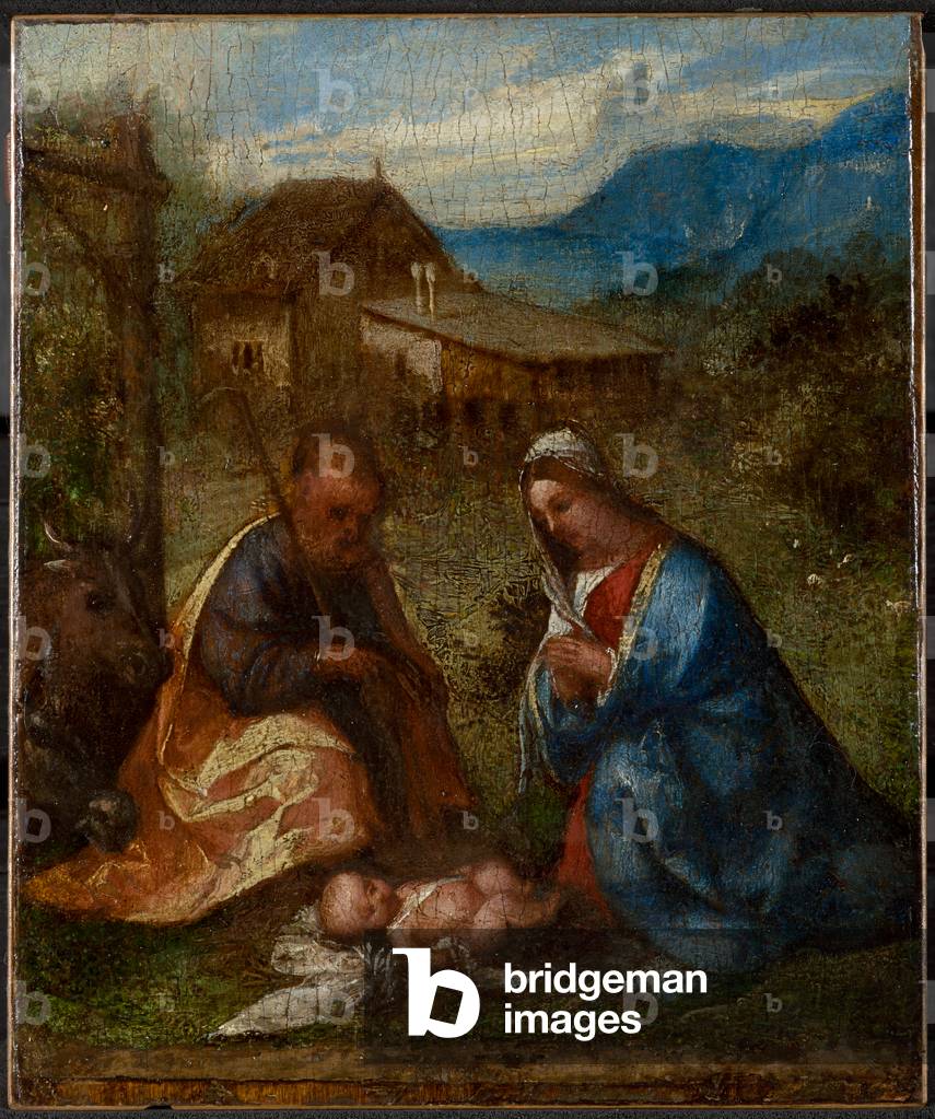 The Adoration of the Child, c.1507-1508 (oil on panel)