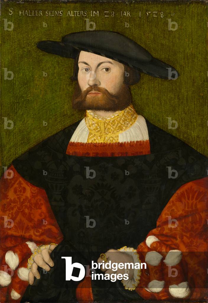 Portrait of Sebald Haller von Hallerstein, 1528 (oil on panel)