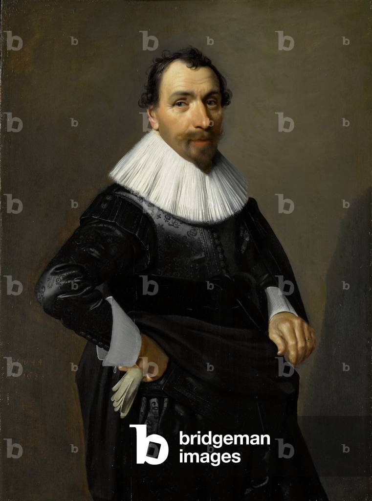 Portrait of Arent Kievit, 1633 (oil on panel)