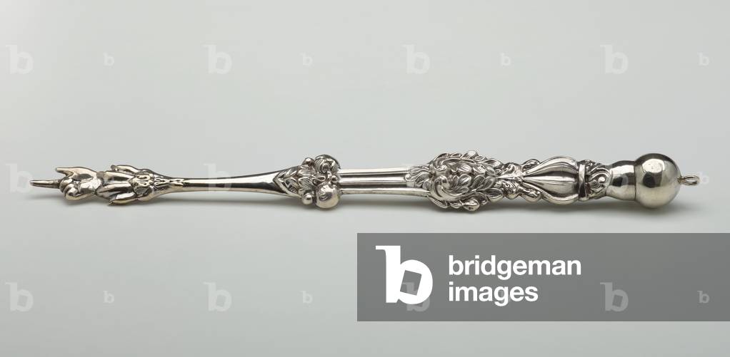 Torah Pointer, 1862 (silver, cast and chased)