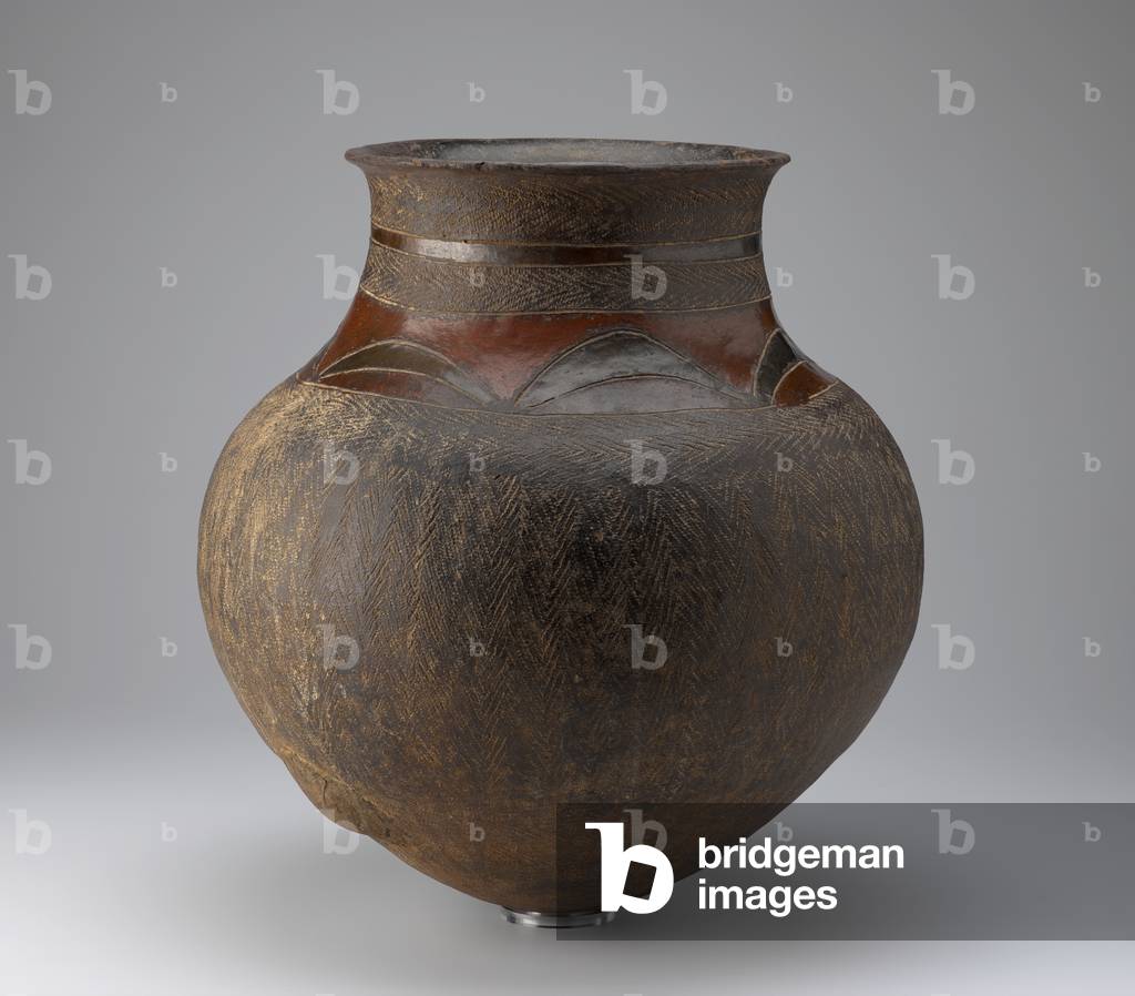Brewing Vessel, mid to late 20th century (earthenware and stained slip)