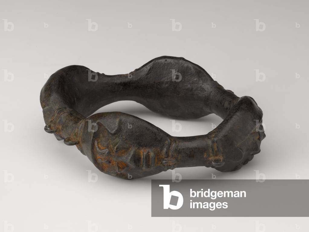 Anklet, late 19th or early 10th century (cast copper alloy)