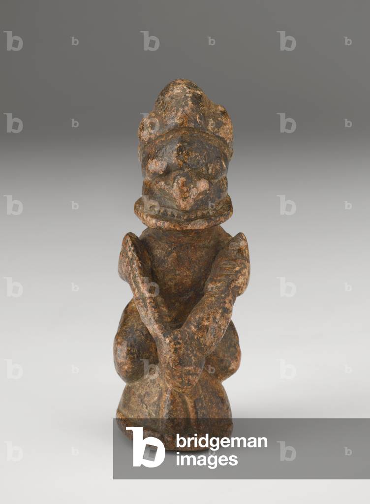 Bearded Rider (pomdo or nomoli), before 1550 (soapstone)
