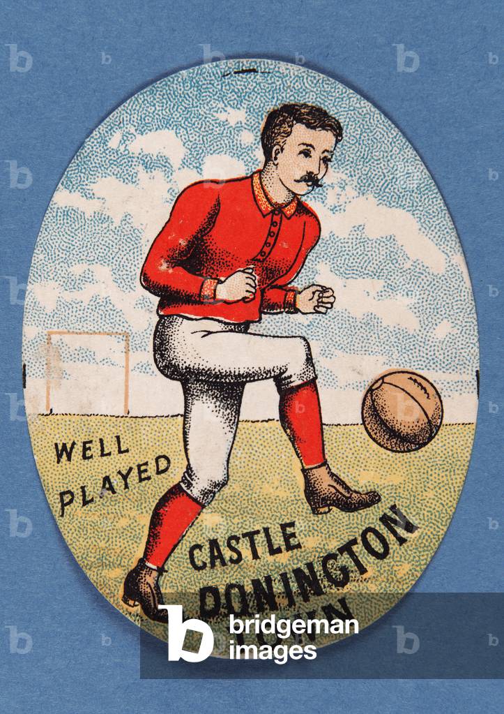 Well Played Castle Donington Town (colour litho)