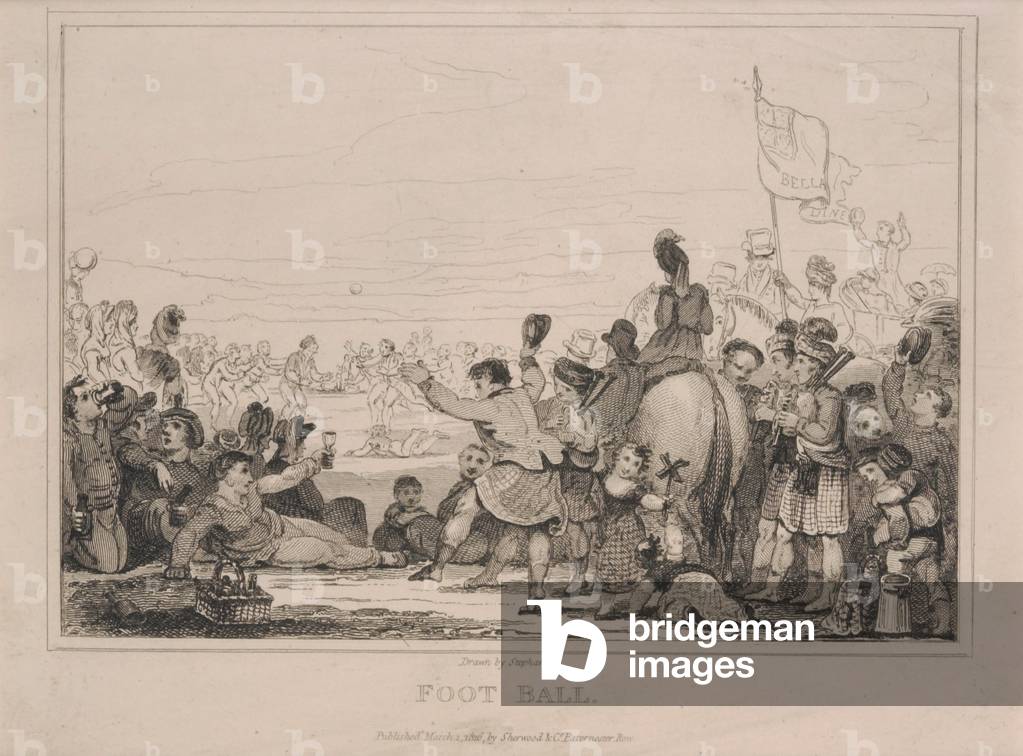 Foot Ball (etching)