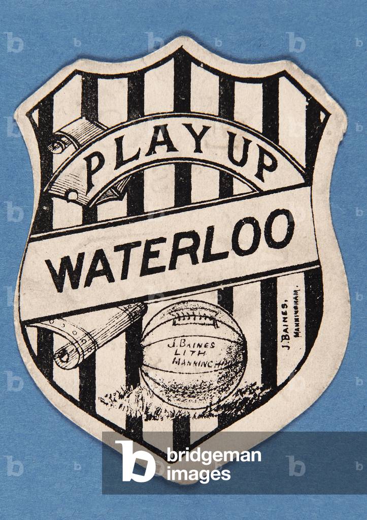 Play Up Waterloo (colour litho)