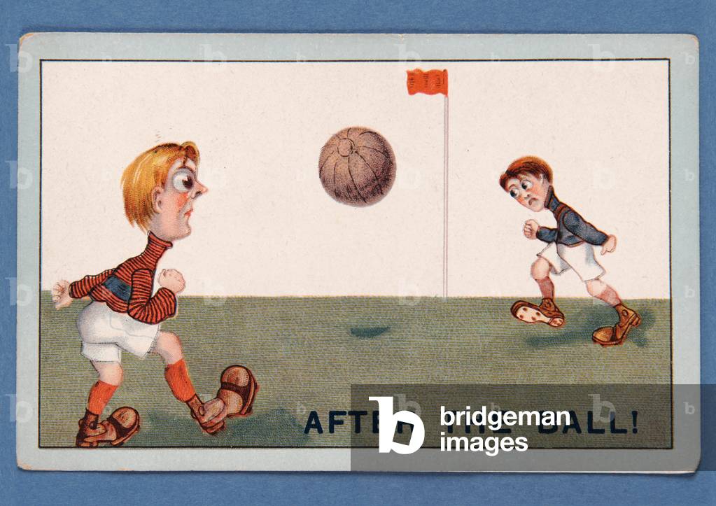 After the Ball! (colour litho)