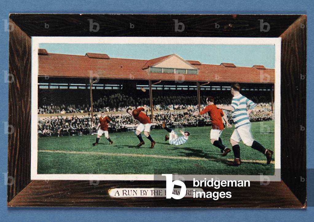 A Run by the Forwards, from B.B. London's series No.E41 (colour litho)
