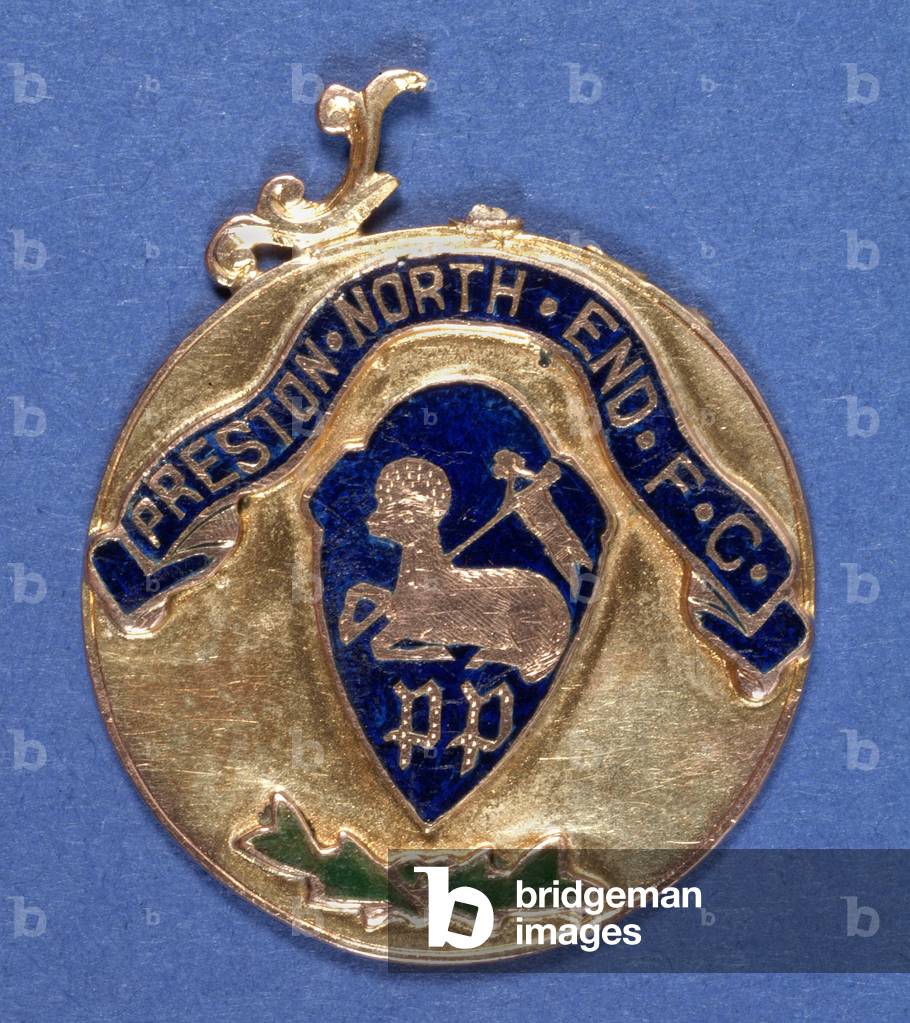 Preston North End Football Club Medal, 1897-98 (metal) (see also 315001)