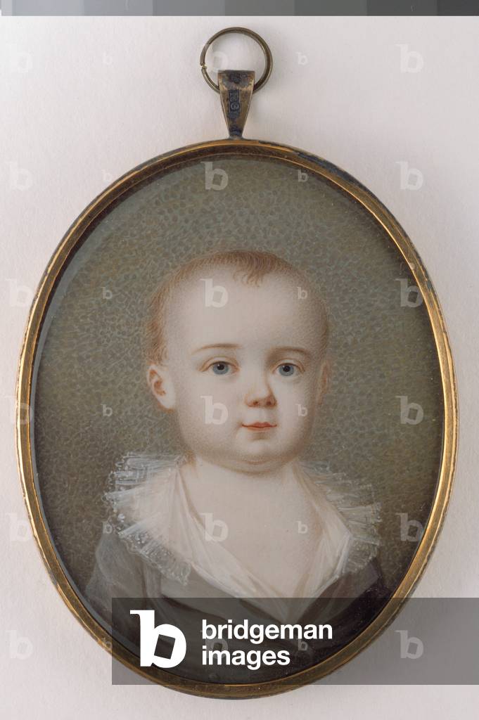The Artist's Son (w/c & gouache on ivory)