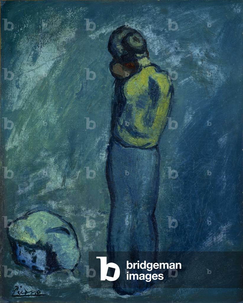 madre e figlio, 1902 (olio, carta, tela)