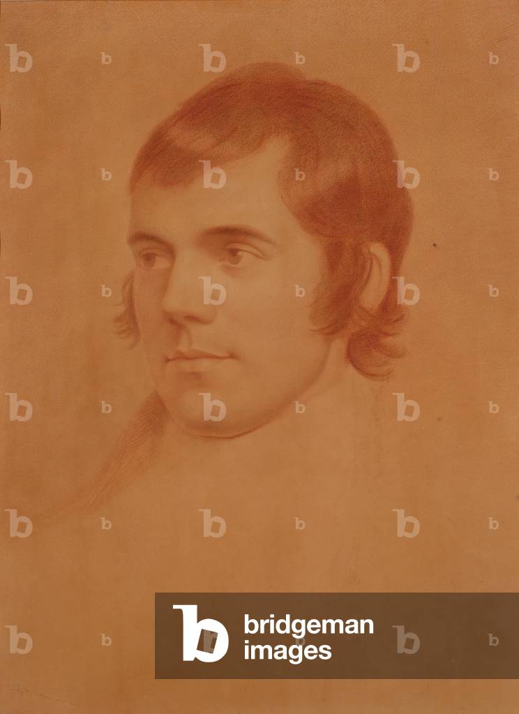 Robert Burns, c. 1796-98 (gesso)