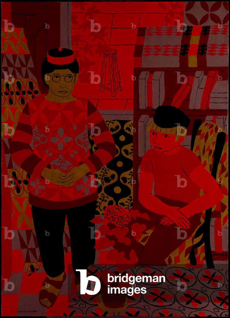 Peggy Angus, 1972 (oil on board)