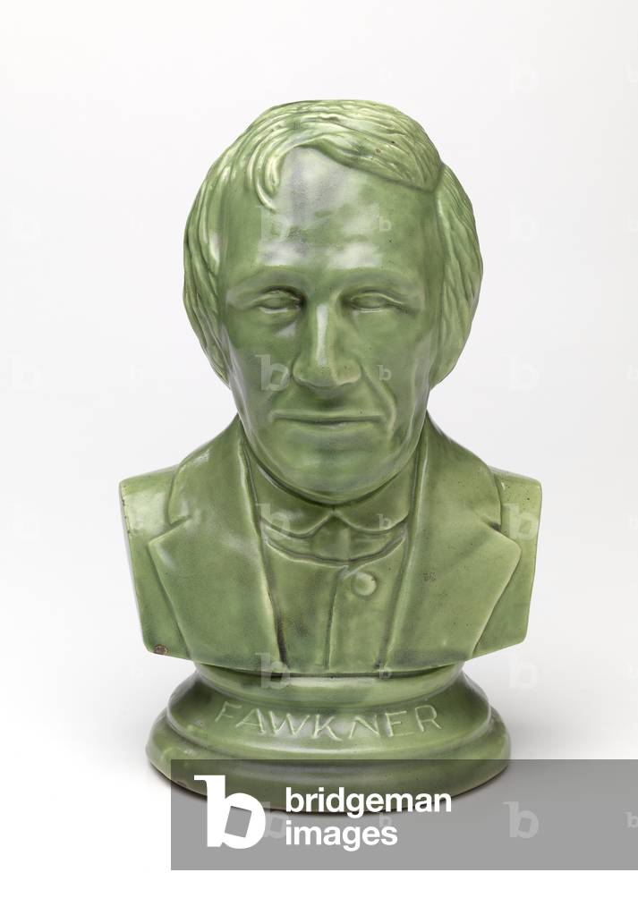 Bust of John Pascoe Fawkner, c.1934 (earthenware)