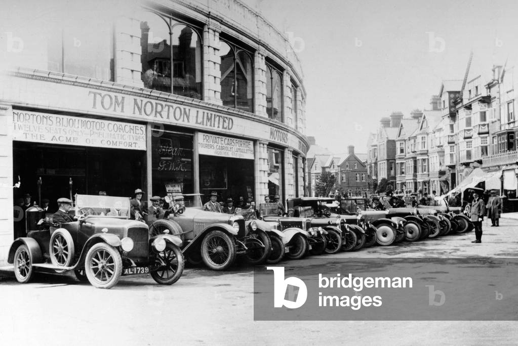 Tom Norton Motors Limited (b/w photo)