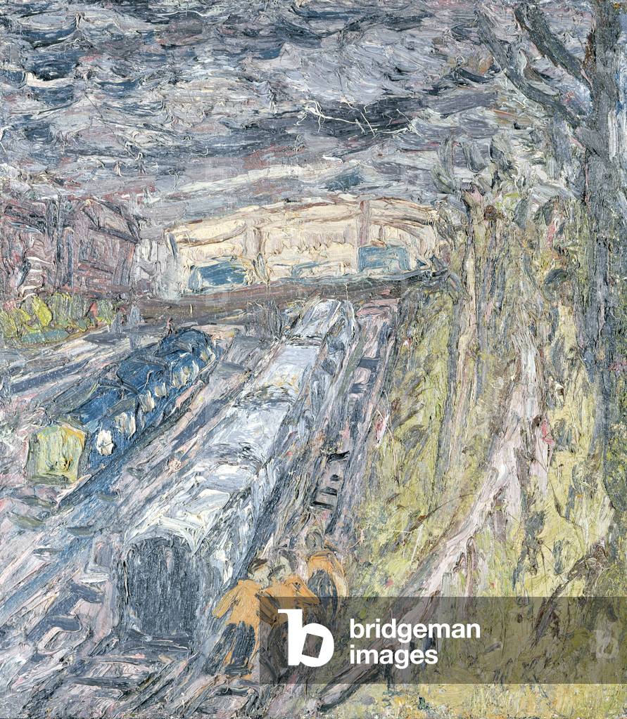 From Willesden Green, Autumn, 1991 (oil on board)