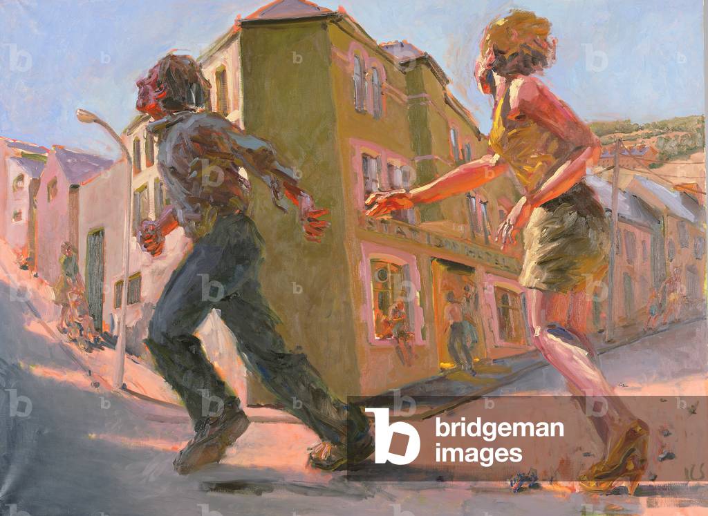 Running Away with the Hairdresser, 1995 (oil on canvas)