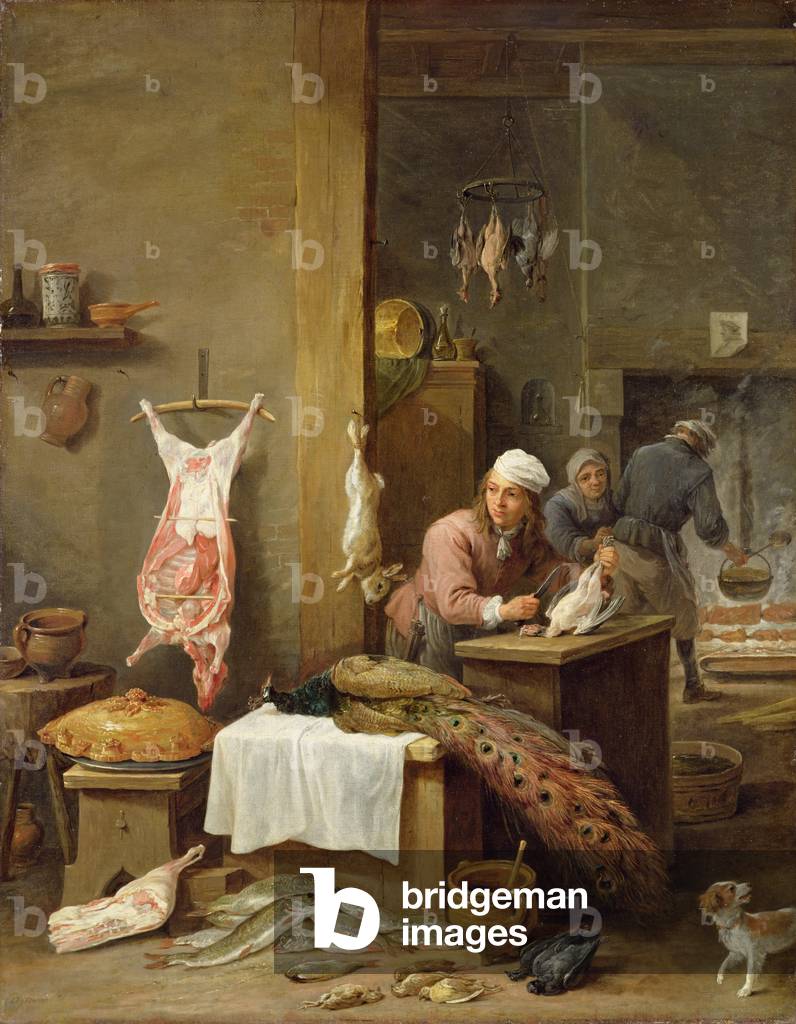 "In der Küche", C17. Jahrhundert von David the Younger Teniers