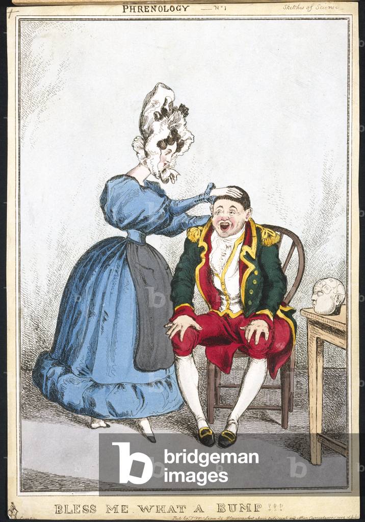 'Bless Me What a Bump', c.1820-30 (hand coloured engraving)