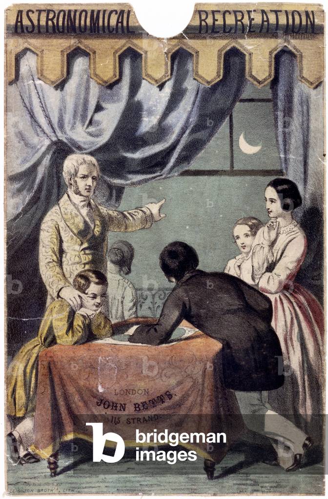 Astronomical Observations, printed by the Leighton Brothers, c.1850 (colour litho)