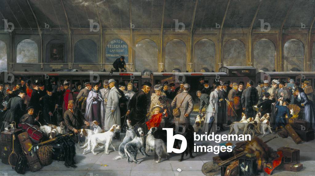 Going North (oil on canvas)