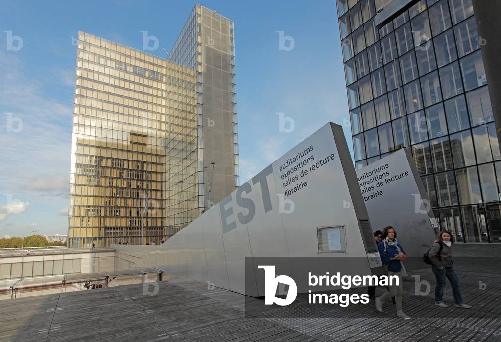Bibliotheque nationale de France in Paris