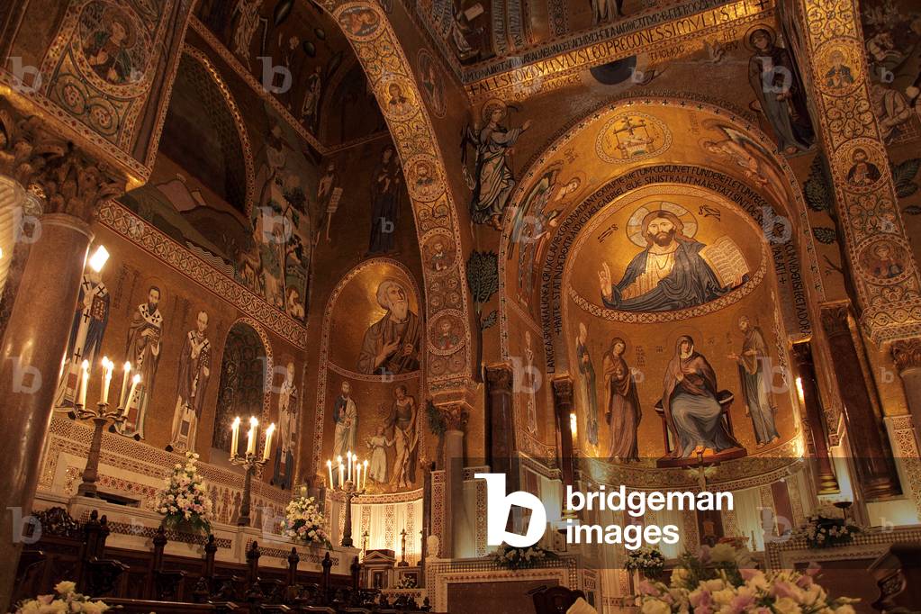 The Cappella Palatina at the Palazzo Reale in Palermo Sicily