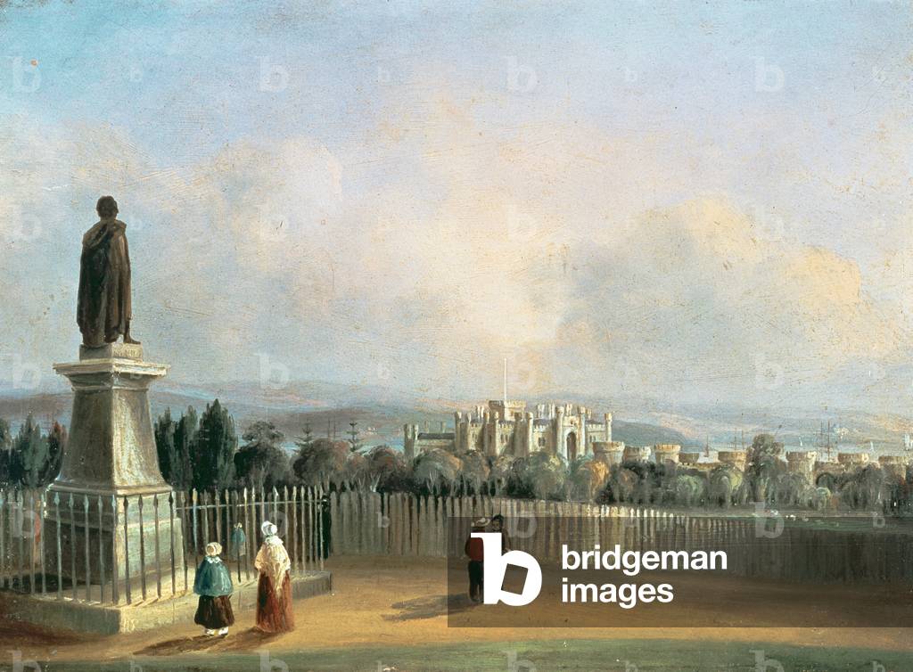 View of Old Government House, Sydney, c.1843-60 (panel)