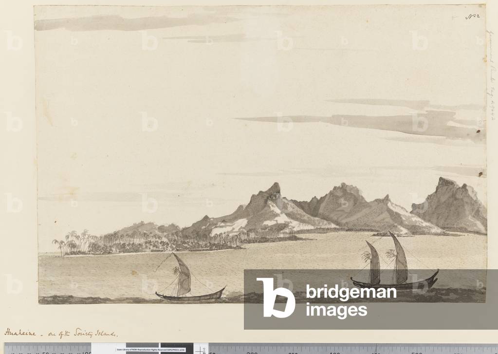 Page 22 Huaheine, one of the society Islands, 1768-75 (w/c)