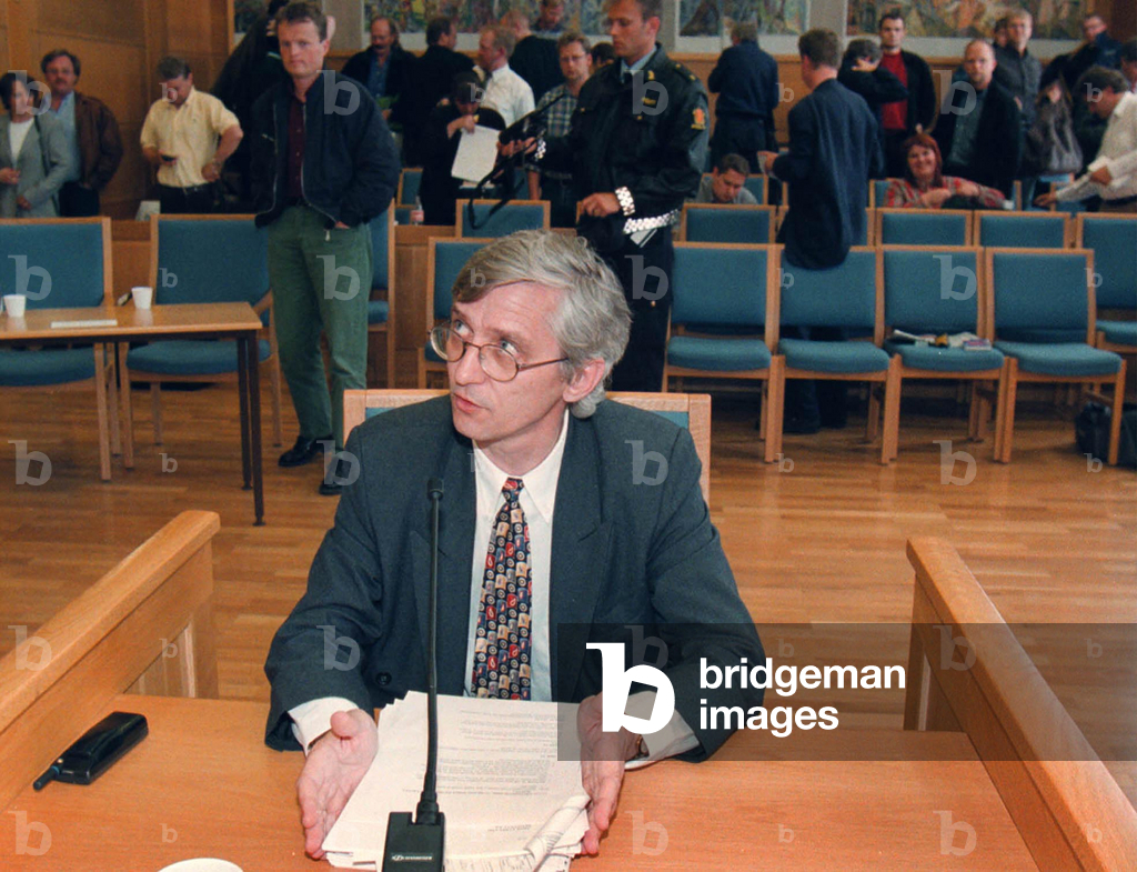 Stavanger. Trial - the killing of Birgitte Tengs. The appeal Gulating Court of …, 1998 (photo)