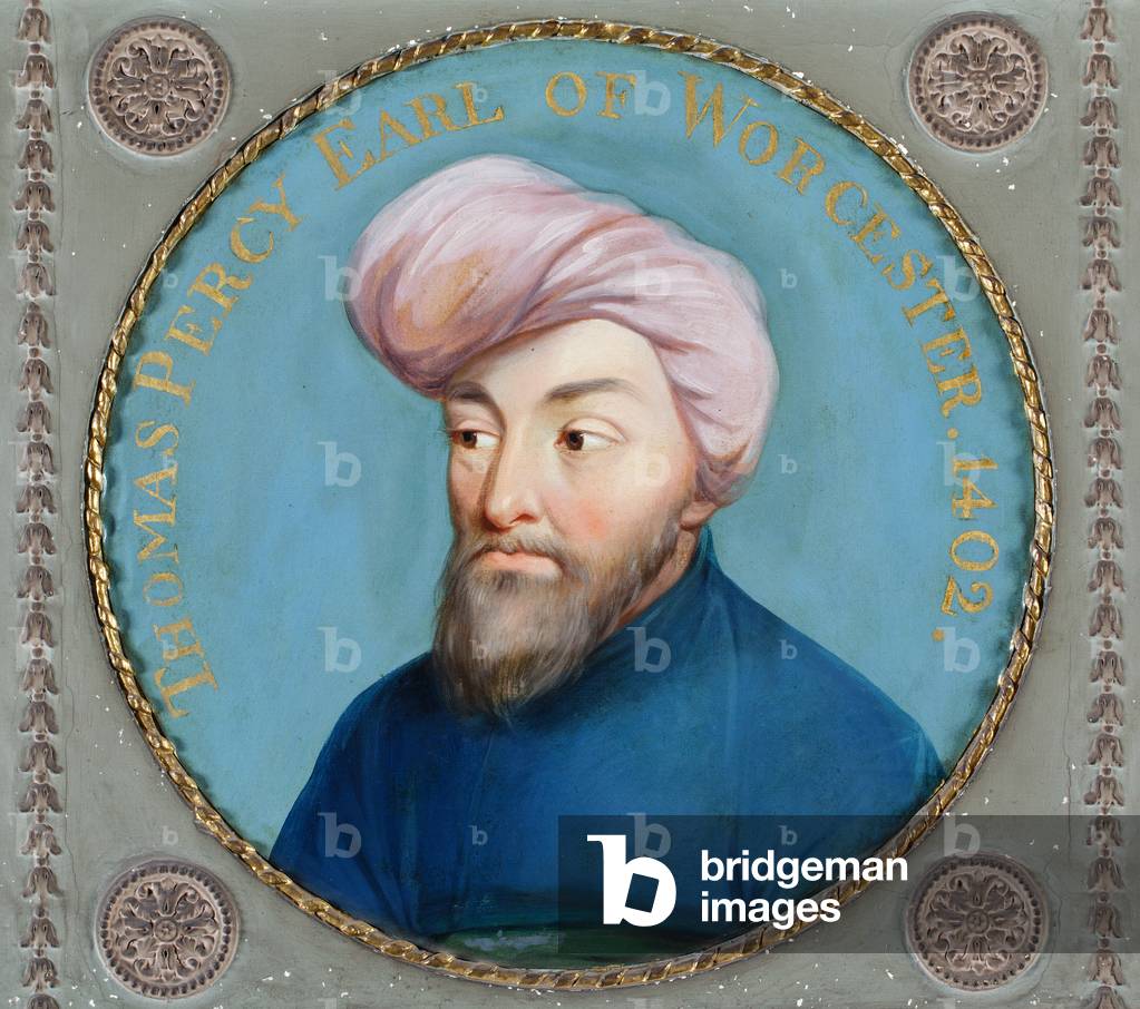 Thomas Percy, Earl of Worcester, 1730-70 (oil)