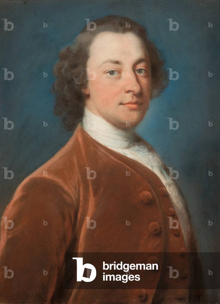 Portrait of a gentleman (pastel drawing)