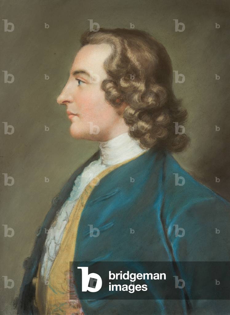 Portrait of a gentleman, possibly 1st Duke of Northumberland (pastel drawing)