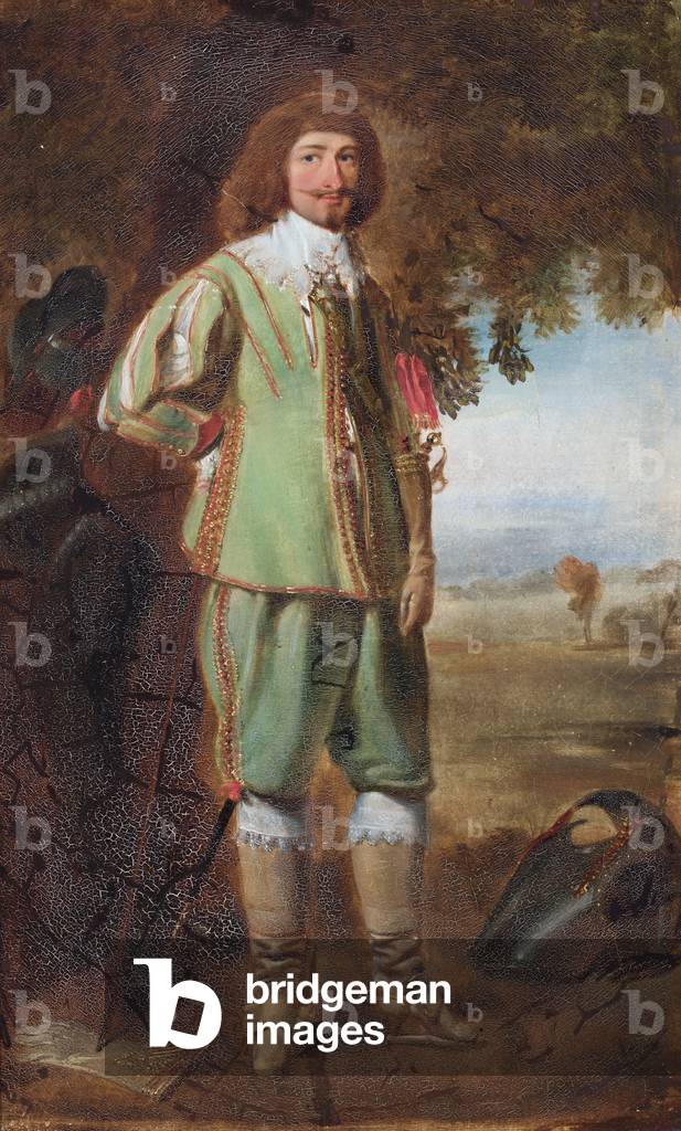 Portrait of John Ashburnham (oil on paper)