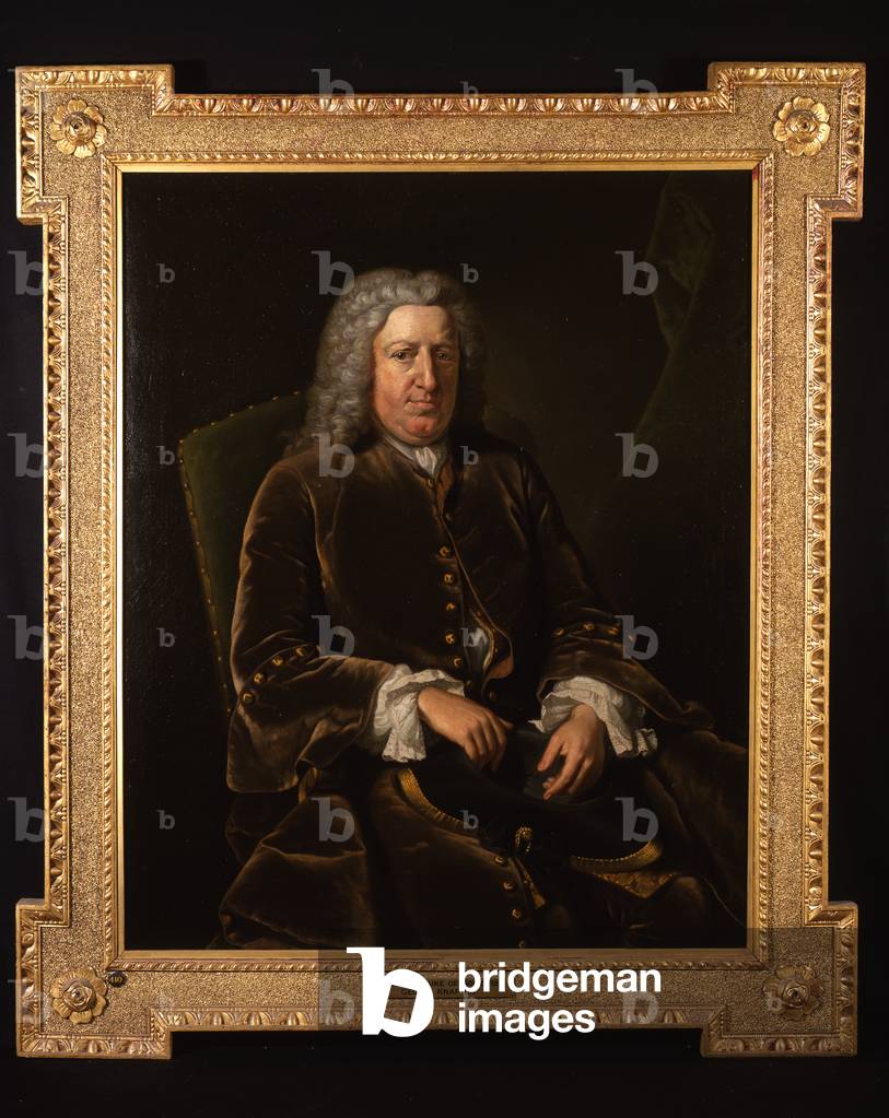 Portrait of Algernon Seymour, Lord Hertford, 7th Duke of Somerset (oil on canvas)