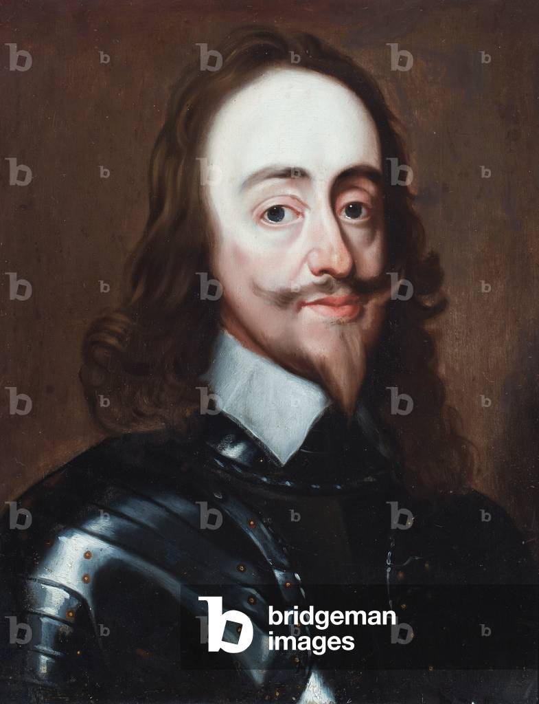 Portrait of Charles I (oil on panel)