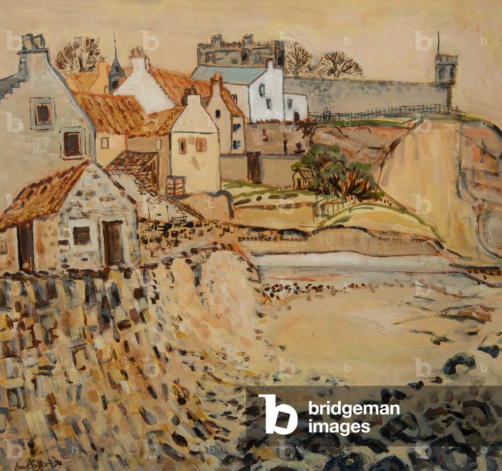 Crail, 1974 (oil on board)