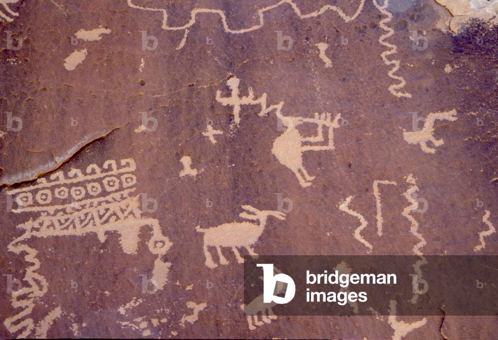 Disegni di Petroglifi Zuni (foto)