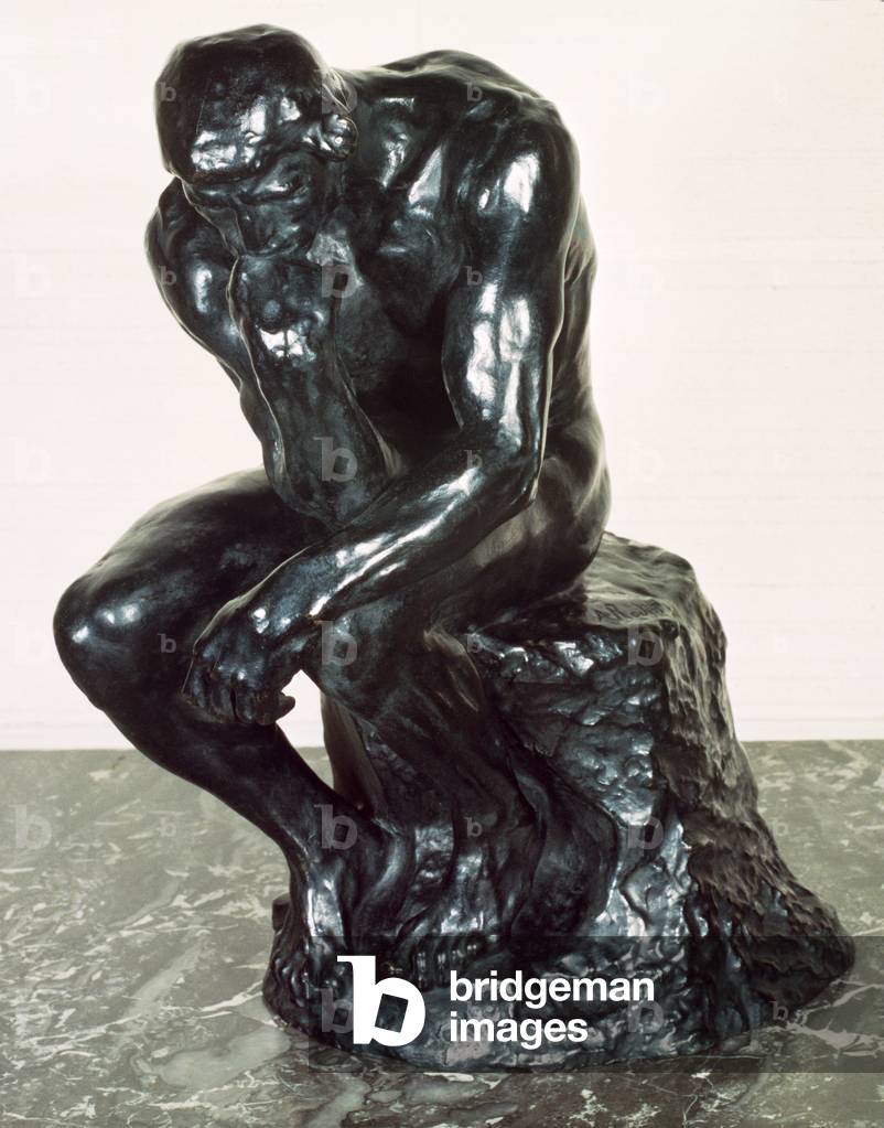The Thinker, 1880 (bronze) (see also 116461)