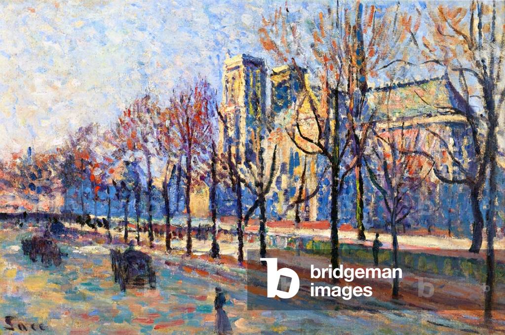 Bild von Gemälde "Blick vom Kai Montebello", 19. Jahrhundert von Maximilien Luce