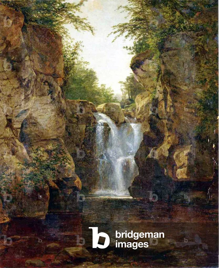 Bild von Gemälde "Bish Bash Falls", 19. Jahrhundert von John Frederick Kensett